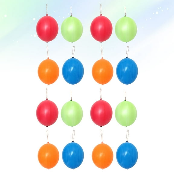 Raindrops Punch Balloons for Made of Latex Assorted Color for Birthday Fun Indoors Outdoor 8g