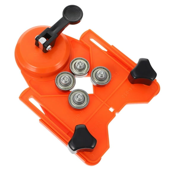 Raindrops Punch Hexagon Hole Guide for Various Materials Adjustable Drill Bit