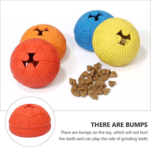 Raindrops Food Dispensing Dog Toy Pet Dog Molar Toy Rubber Red Pet Owners Playtime 1Pack