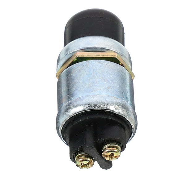 Raindrops Push Horn Button Car Horn Button Plastic Silver 1Pcs