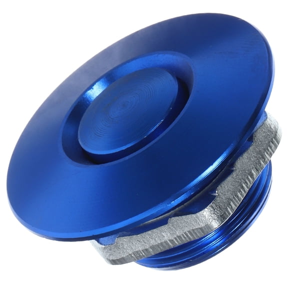 Raindrops  Quick Release Bumper Latch Push Button Fasteners Hood Pins Blue