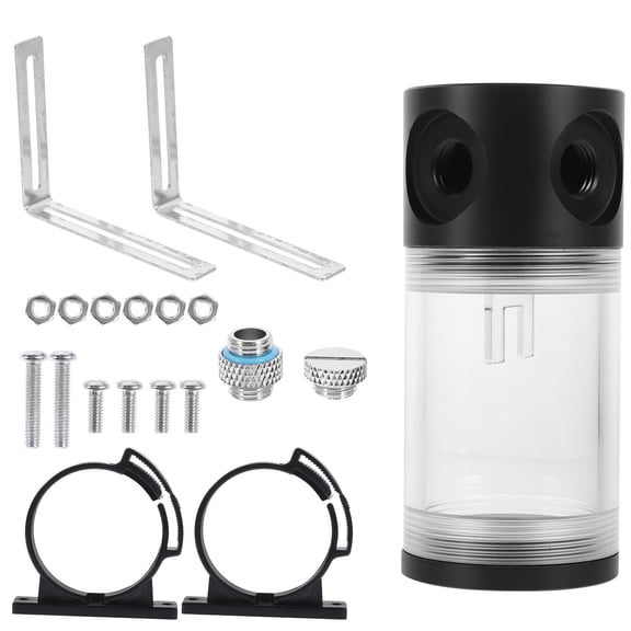 Raindrops  Radiator Computer Water-cooled Transparent Cylindrical Tank