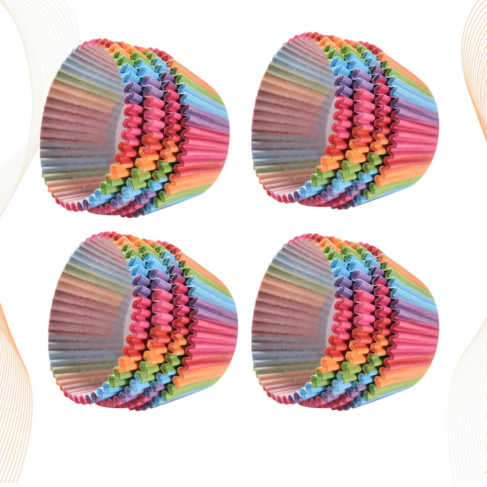 Wrapper Multicolour Raindrops Cupcake Wrappers for Decorating Cakes and , Multi-Color Paper ...