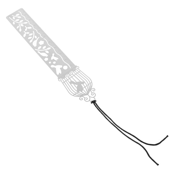 Raindrops Ramekin Creative Painting Ruler 15.00X2.30X0.10CM Silver