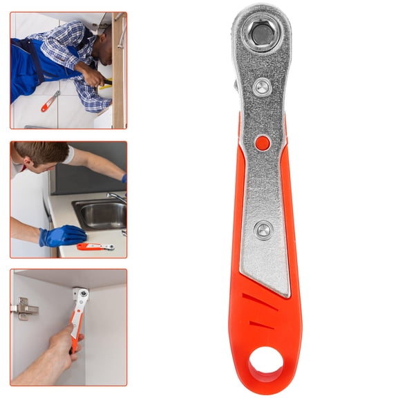 Raindrops Ratcheting Wrench 1Pcs Multi Color Mini Ratchet for Brake Repair