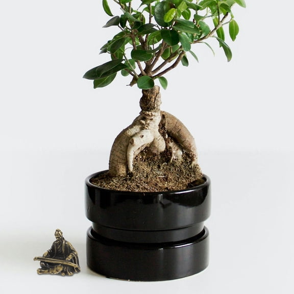 FOMIYES Small Copper Statue Ancient Figure Sculpture for Garden Decoration and Desktop Display