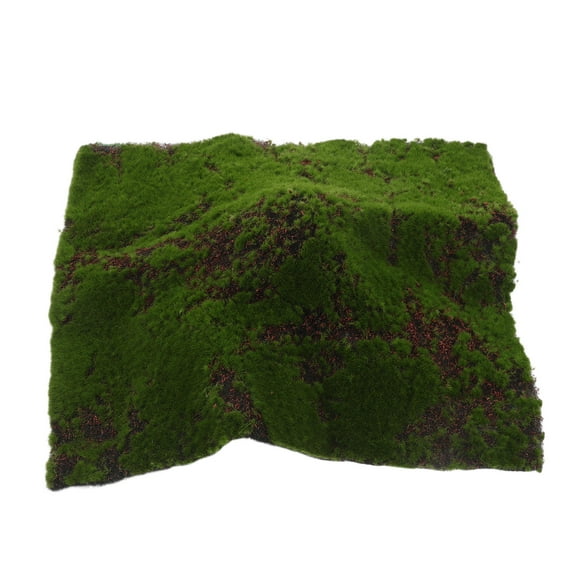 Raindrops Artificial Green Moss Carpet Easy Install Fake Moss Turf for Decoration