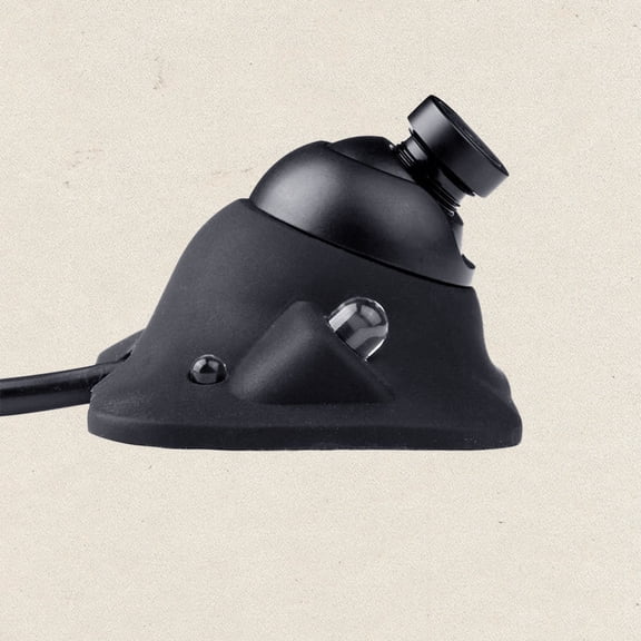 Raindrops Backup Camera Black with 170 Degree Viewing Angle and Induction LED Light for Cars