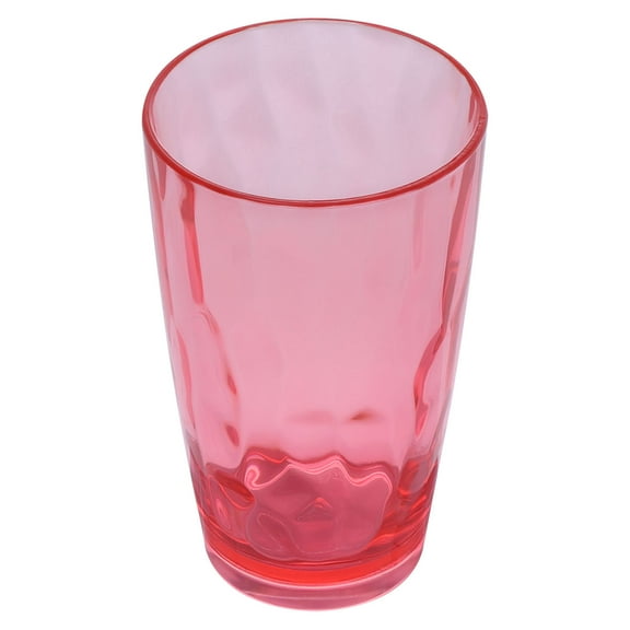 Raindrops Red Acrylic Cup with Water Grain Pattern for Drinking and Practical Fits Various Scenes 1pc