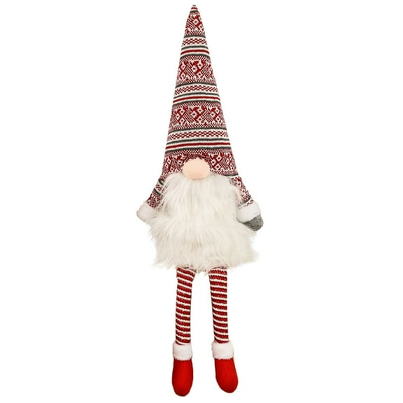 Raindrops Red Christmas Gnome Tree Topper with Spring - Xmas Home Decor Gift