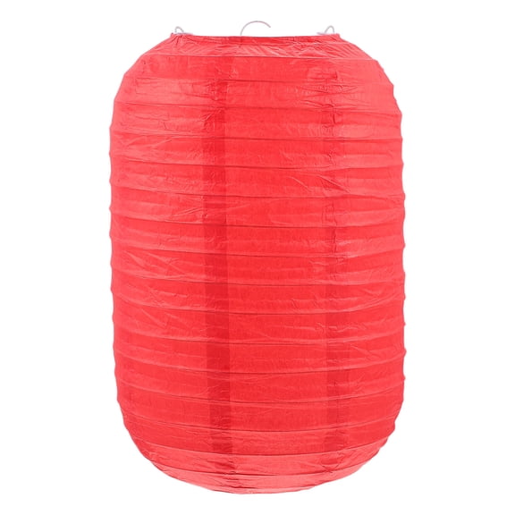 Raindrops Red Foldable Lanterns for Decor with Japanese Style Perfect for Festival Parties and Outdoor Use 2 Pcs