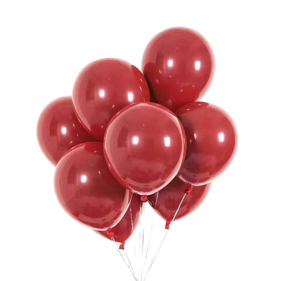 Raindrops Red Latex Balloons for Wedding Party Decoration Create Romantic Mood 12 Inches
