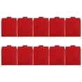 thumbnail image 1 of Raindrops Red Paper DVD Sleeves Portable Disc Case for Storage 10 Pieces Lightweight and, 1 of 8