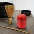 thumbnail image 1 of FOMIYES Stylish Red Metal Tea Storage Canister with Sealing Lid for Loose Tea and Coffee, 1 of 6