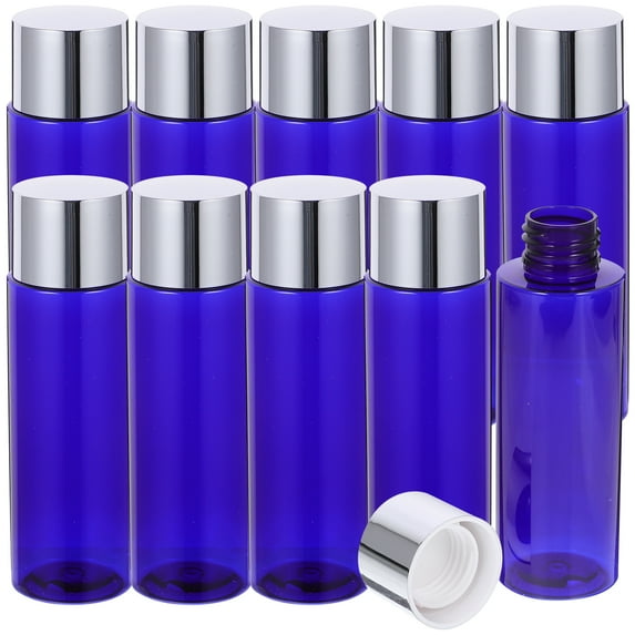 Raindrops Refillable Travel Lotion Bottles - 10x 100ml for Toiletries