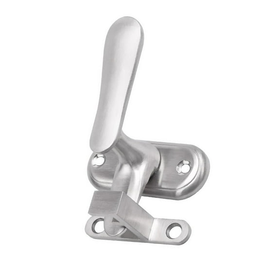 Raindrops Reinforcer Black Door Chain Lock Universal Deadbolt Easy Installation