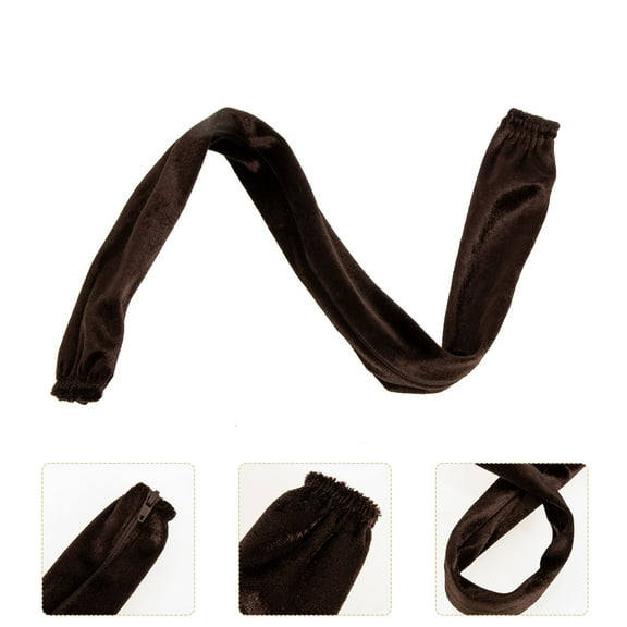 Raindrops Removable Lamp Chain Sleeve Hanging Ceiling Shade Chains Cord Concealer Coffee