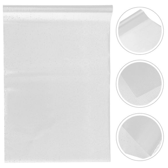 Raindrops Decorative Window Film White Pet 1 Roll