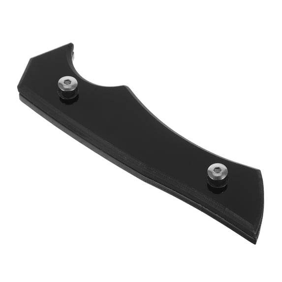 Raindrops Ergonomic Removable Replacement Handle for Kitchen Cutter Shovel Made of Acrylic Black Color Long Lasting 6.5 Inches