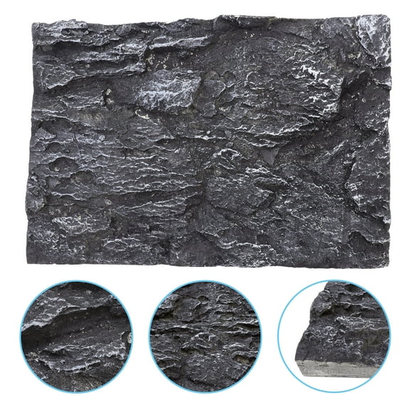 Raindrops Reptile Terrarium Background Bearded Dragon Tank Turtle Decor Aquarium