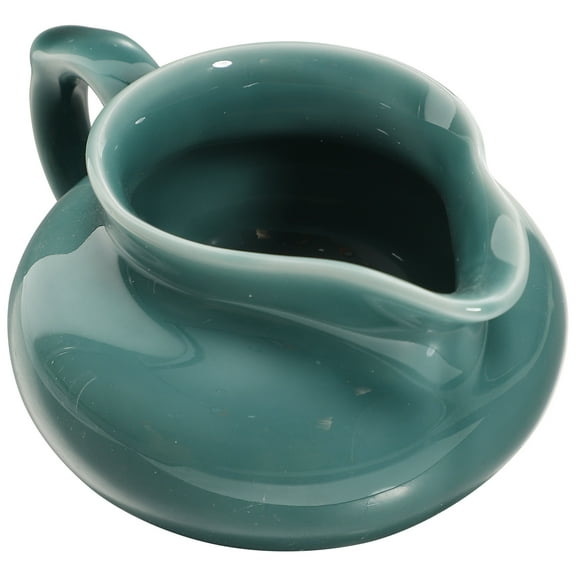 Raindrops Multi-function Gravy Boat Ceramic Sauce Boat For Household Restaurant Dining Table Sauce Supply