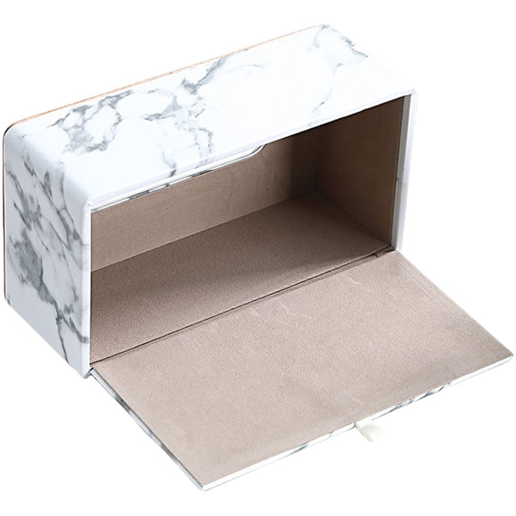 Raindrops Retro Marble Pattern Paper Box Tissue Storage Case Organizing Tissues Office