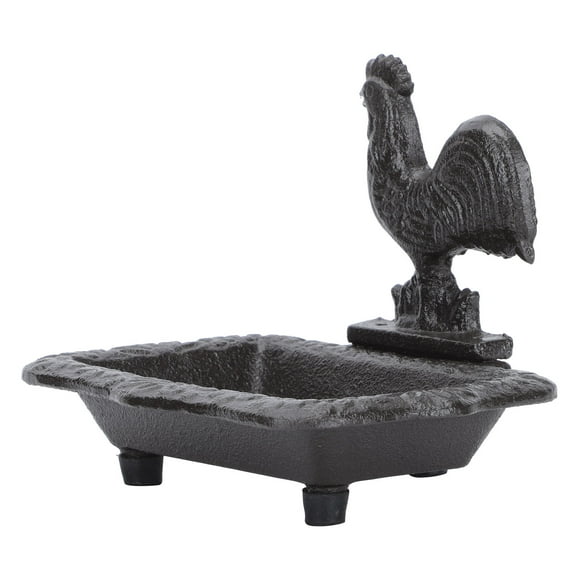 Raindrops Retro Soap Dish 1Pc Cast Iron For Home Decoration