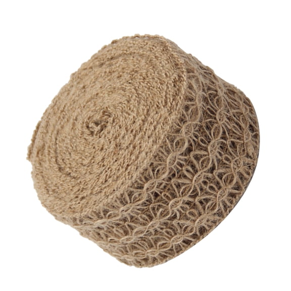 Raindrops Ribbon Christmas Materials Handicraft Supplies Braided Jute Rope 500*6.5cm