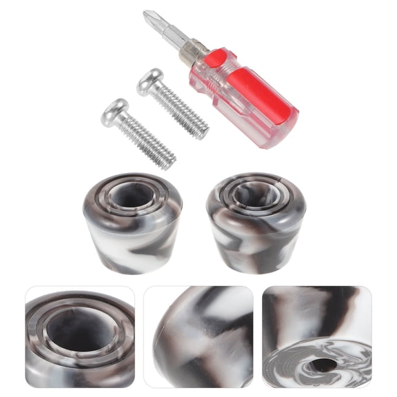 Raindrops Roller Skating Jam Plugs Brake Pads Skate Replacement Parts Toe Stoppers