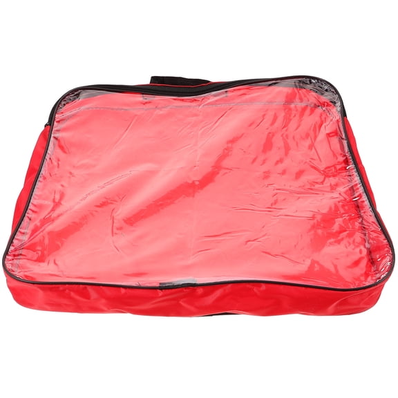 Raindrops Red Skates Bag for Ice and Roller Skates, Stylish Wear-Resistant Carrying Case