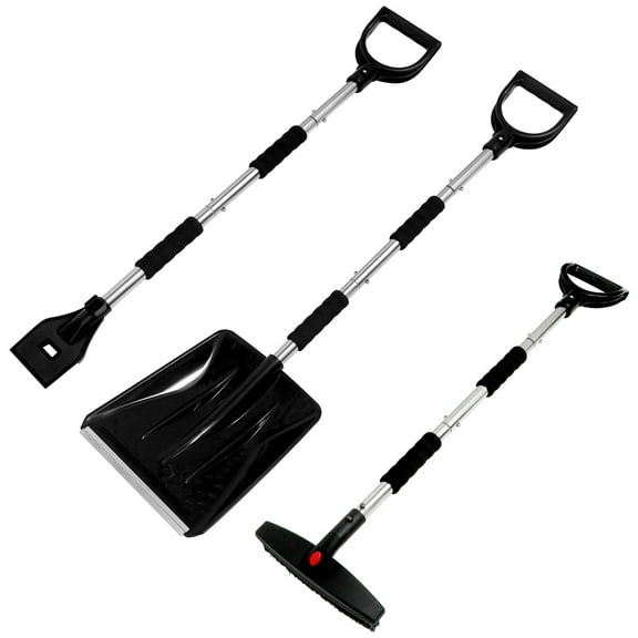 Raindrops Roof Snow Removal Tool Electric Blower Shovel Anti-skid Handle Brush