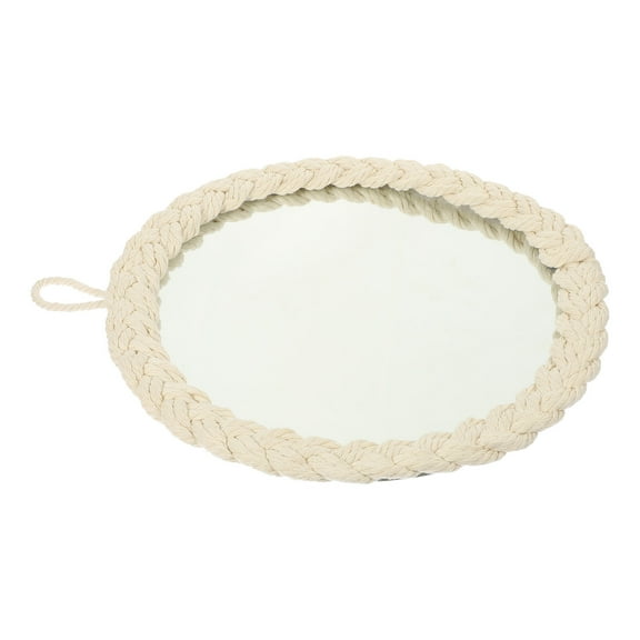 Raindrops Round Chrome Wall Mirror Hotel Decoration Artistic