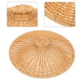 thumbnail image 1 of Raindrops Round Imitation Rattan Lid Replacement Cover for Trash Basket, 1 of 8