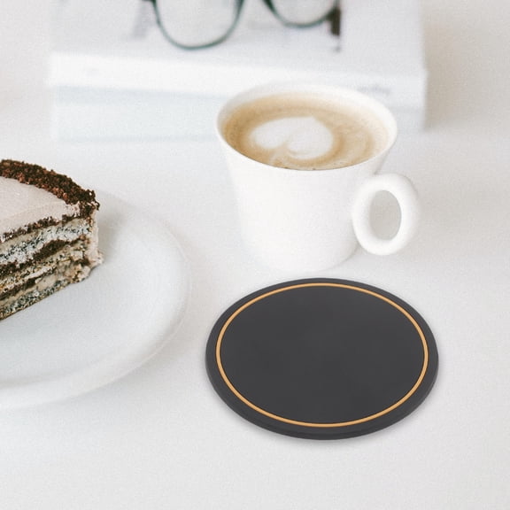 Raindrops Round Table Mat Table Cushion Anti-scalding Pot Mat Nonslip Rubber Cup Mat Rubber Coaster