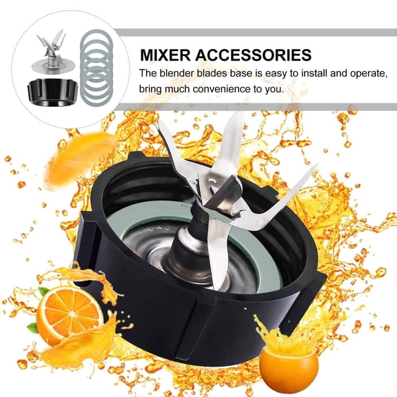 Raindrops Blender Attachment Blender Blades Base Silicone 1 Set 8X8CM