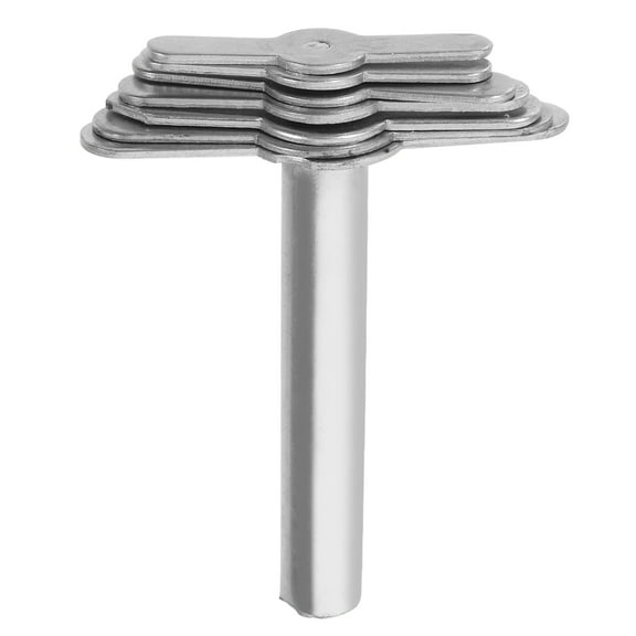 FOMIYES Manual Rubber Stopper Perforator Plated Silver Durable Precise Laboratory Hole Puncher Tool