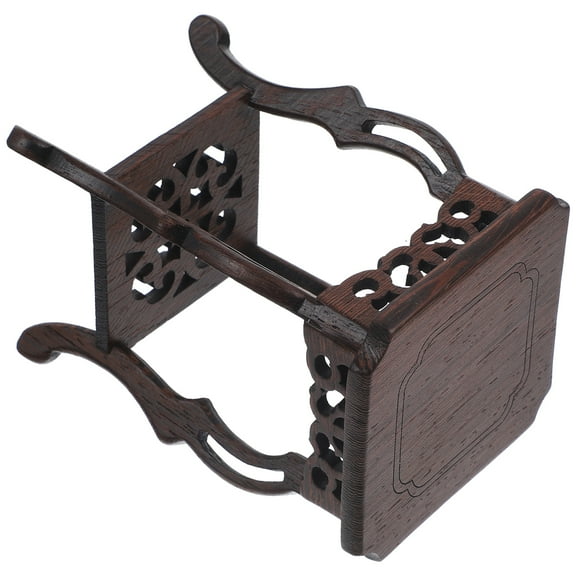 Raindrops  Rustic Flower Pot Base Alter Stand Plant Pots Indoor Vintage Stool