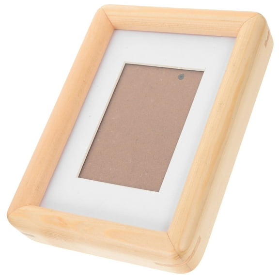 Raindrops Rustic Retro Picture Frame 1Pack Wood for Cafe and Decorative Use