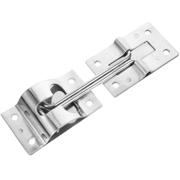 Raindrops Rv Camping Trailer Door Lock Screen inside Holder Hook Gate Silver