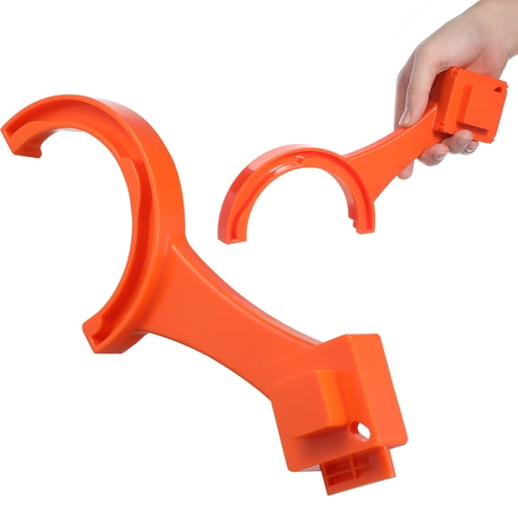 FOMIYES Universal RV Sewer Hose Wrench Tool, ABS Material, Orange, 1 Set for RV