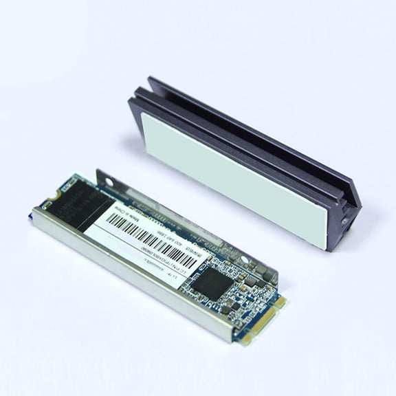 Raindrops Aluminum 2280 SSD Heatsink Cooler with Anode Sandblasting for Computer Solid State Hard Disk