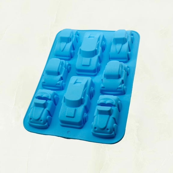 Car-Shaped Silicone Mold for Baking Non-Stick Cake Fondant Chocolate Tool Easy to Demold Cookies for Special Occasions