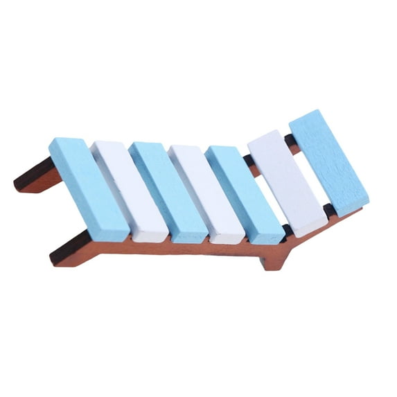 FOMIYES Bench Decor Doll Furniture Wood Multi 1Pack Versatile Use DIY Decor Accessories