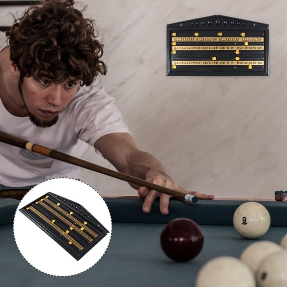 Raindrops Scoring Tool Snooker Scoreboard Plastic Game Management 1Set