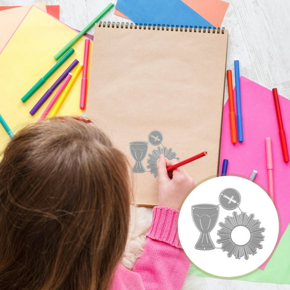 Raindrops  Scrapbooking Cutting Dies Embossing Folders for Card Making Crafts Number Silver