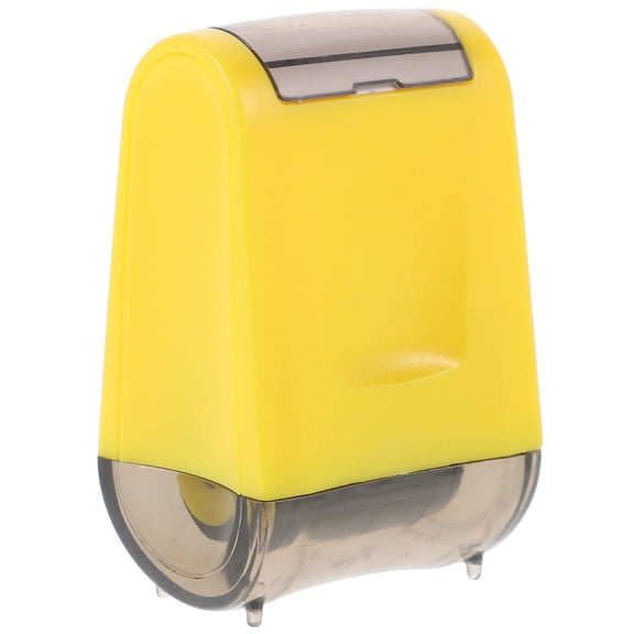 Raindrops Scrapbooking Line Roller Stamp 6.00X3.70X2.80CM Yellow