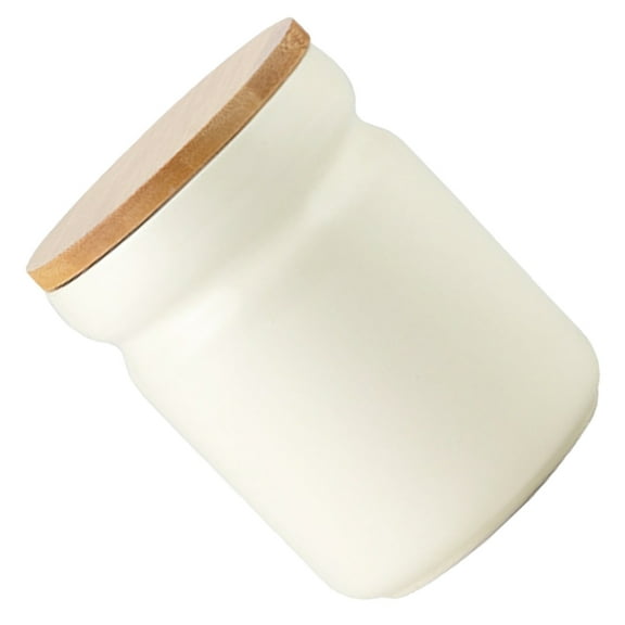 Raindrops  Sealed Jar Food Containers Tea Coffee Cookie Decorating Beige