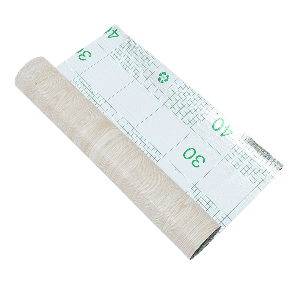 FOMIYES Peel & Stick Vinyl Flooring Roll with Reinforced Wear Layer for Easy Home Floor Installation