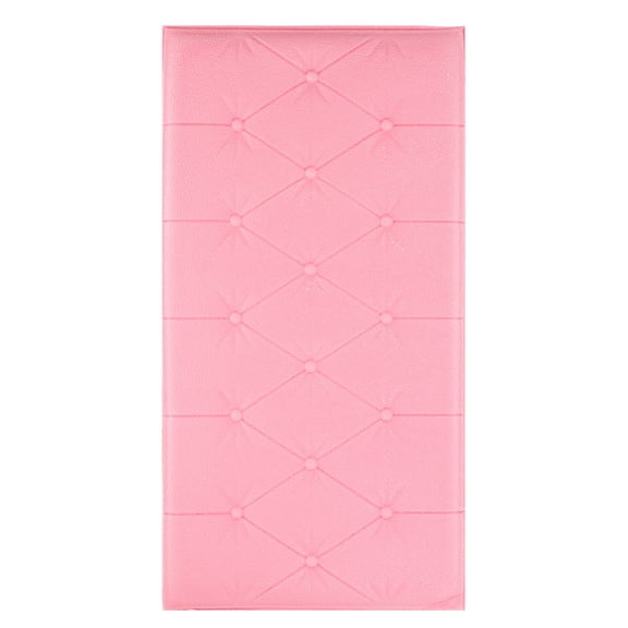 Raindrops Home Decor Pink 3D Wall Stickers Self Adhesive for TV Background and Living Room Use