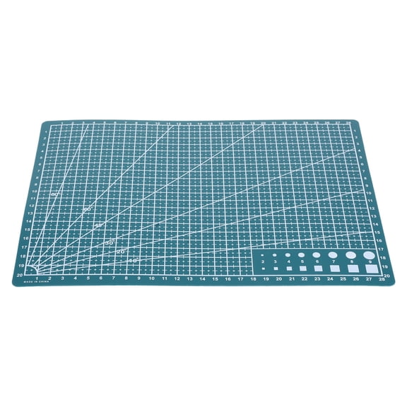 Raindrops Pattern Cutting Mat for Sewing, Crafting, Quilting, and Backing - Safe and Child-Friendly Design